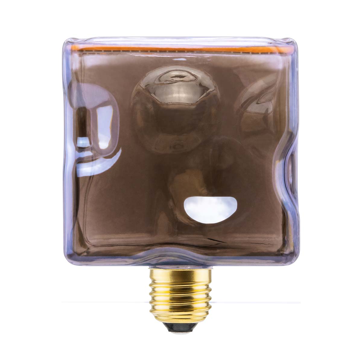 Segula LED lamp Ice Cube 6W E27 1900K - smokey grijs